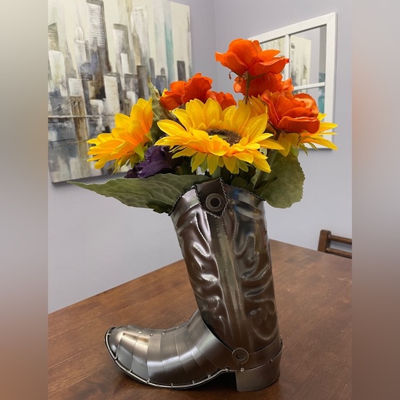 Cowboy Boot Metal Bottle Holder - NWT - Picture 8 of 11